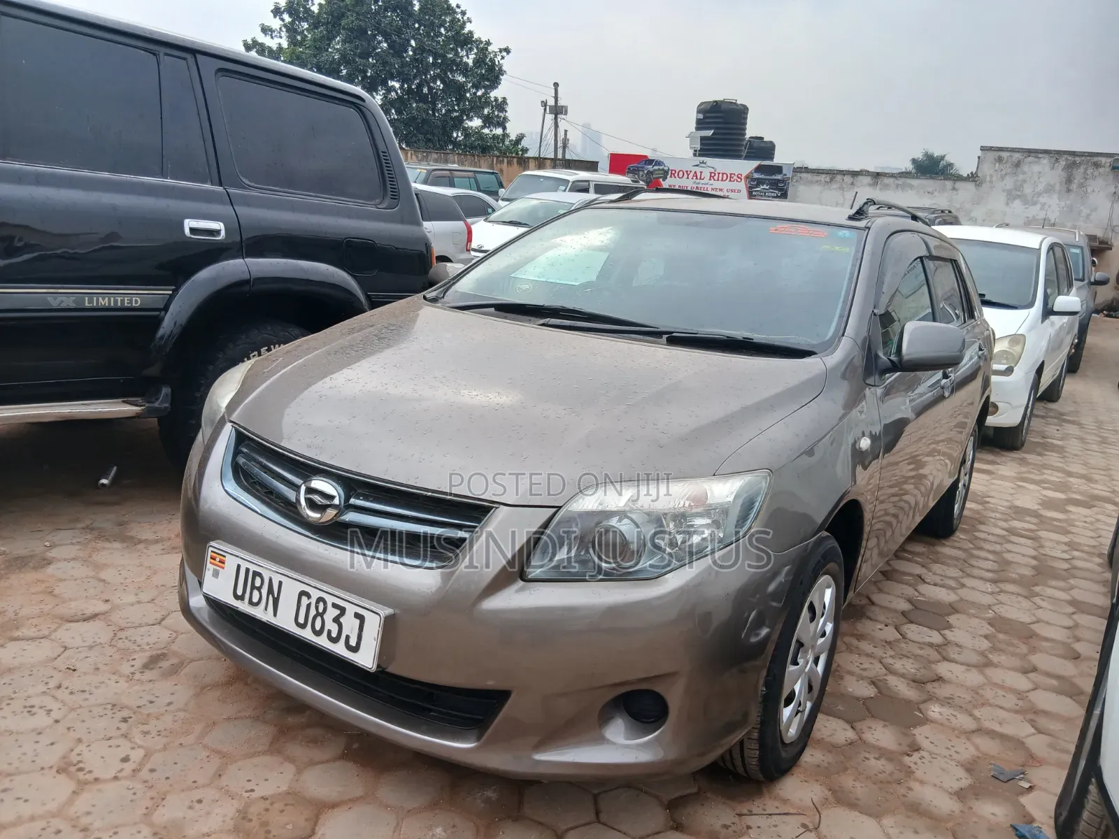 Toyota Corolla Fielder 2009 Gray