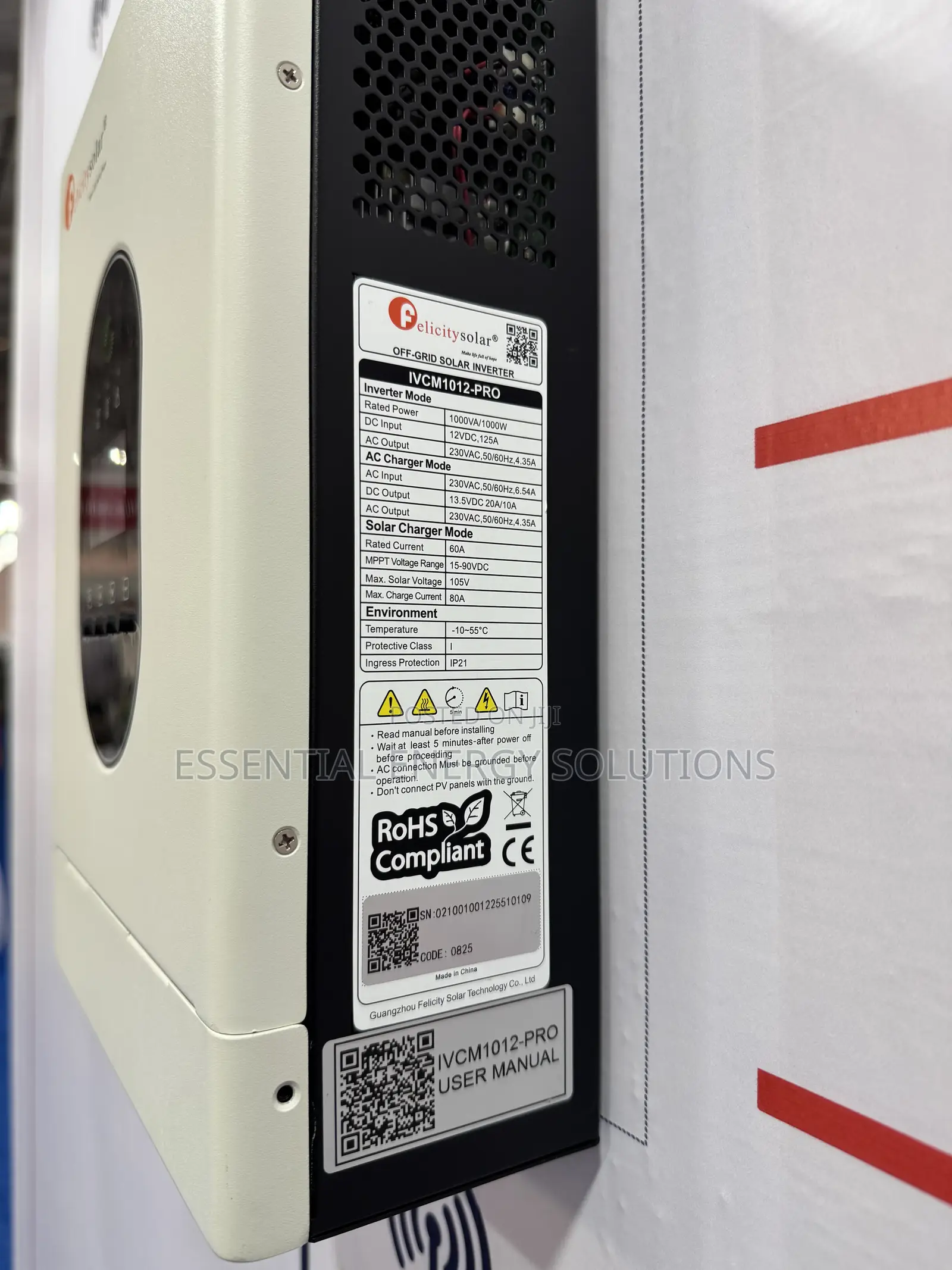 1000w 12v Felicity Hybride Inverter
