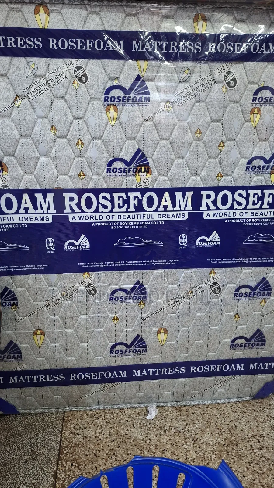 High Density Rose Foam 6*5*6. Inches