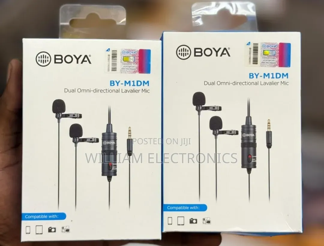 Boya by-M1dm Dual Collar Microphone