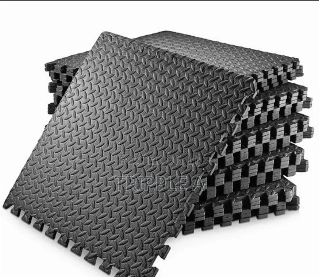 Interlocking Gym Flooring Mat 2ft X 2ft ( 4 Pcs)