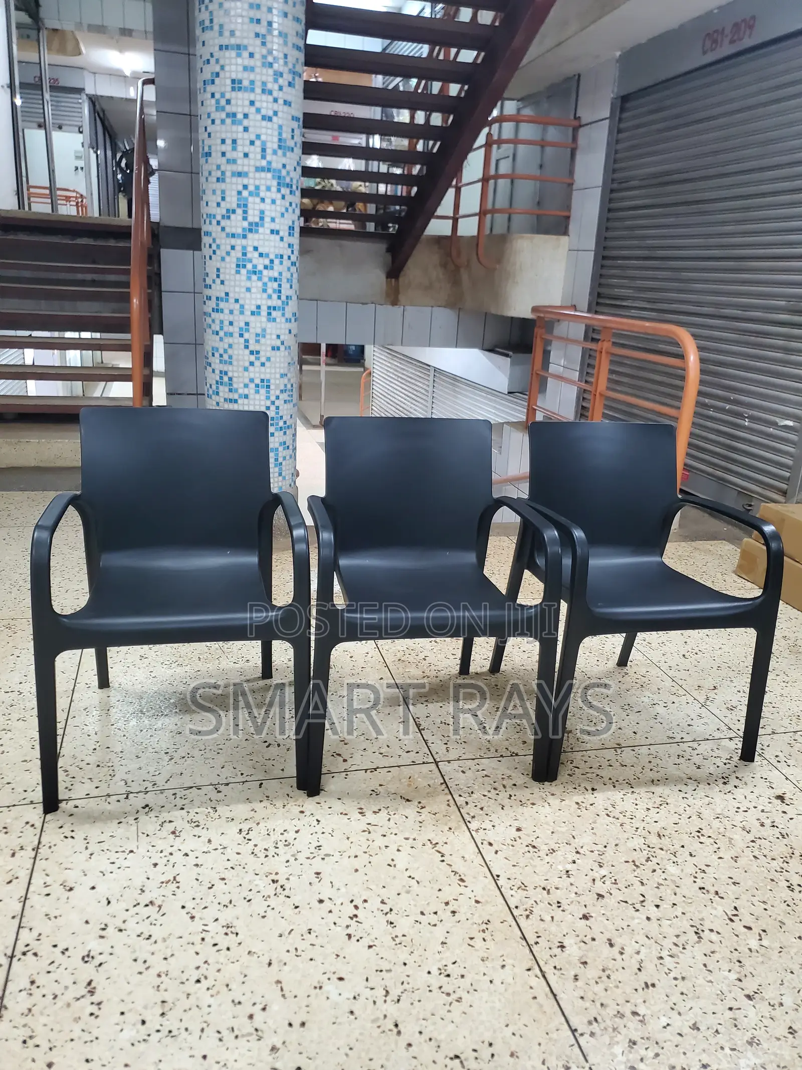 Strong Egonormic Plastic Chairs