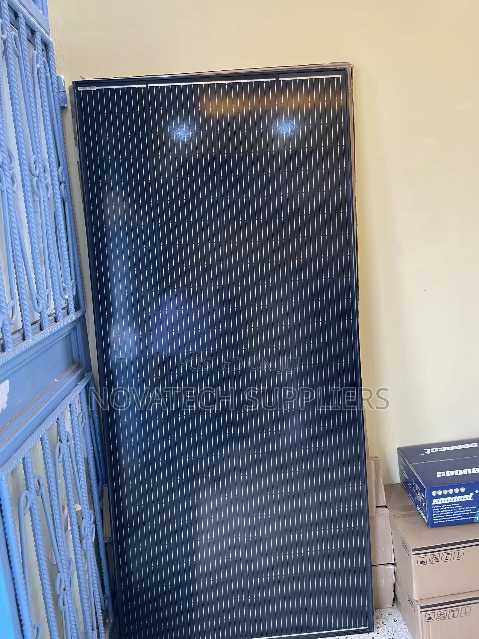 350w 24v Full Black Monocrystalline Solar Panel for Sale