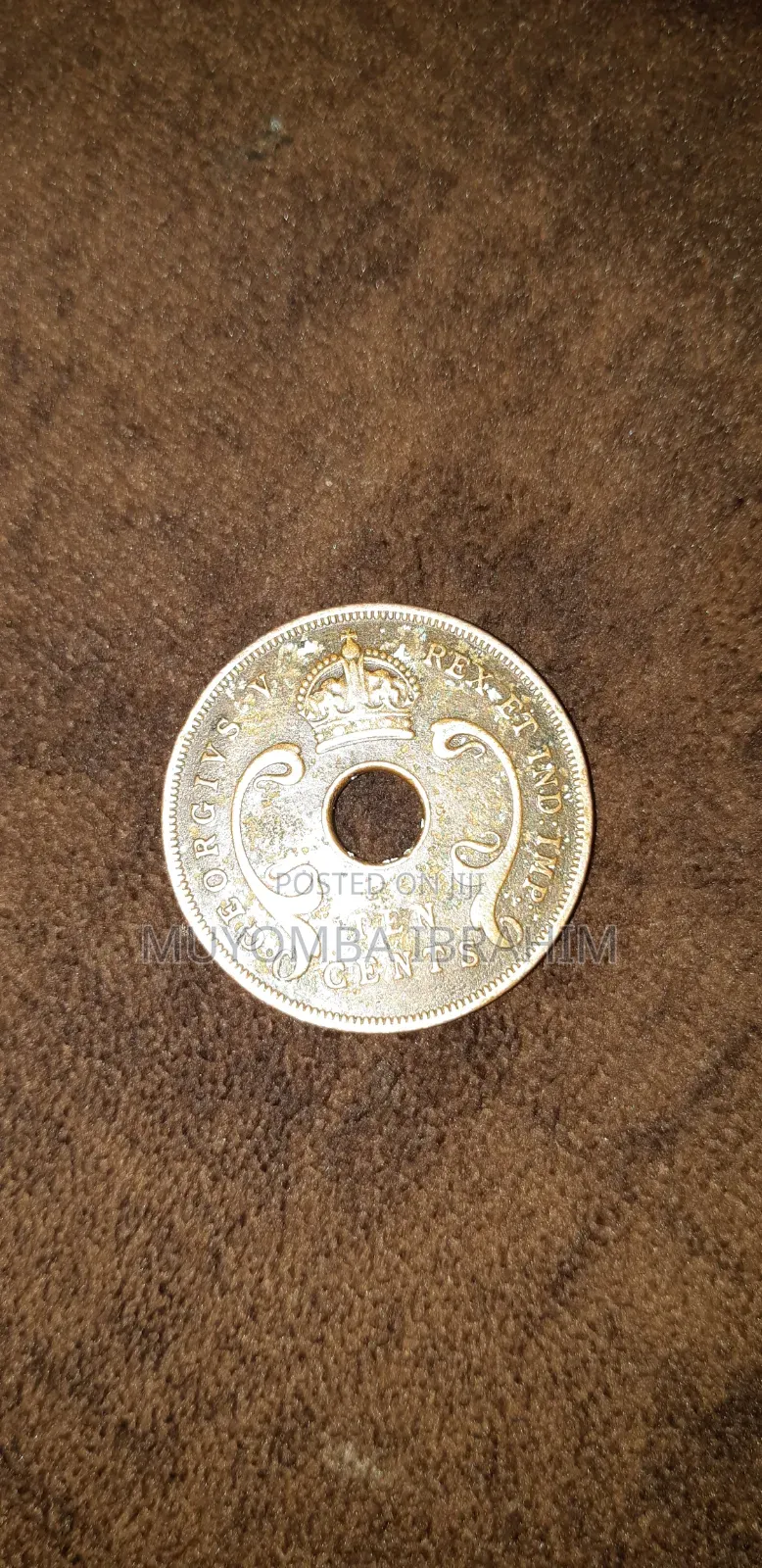 East Africa 1933 Bronze Coin