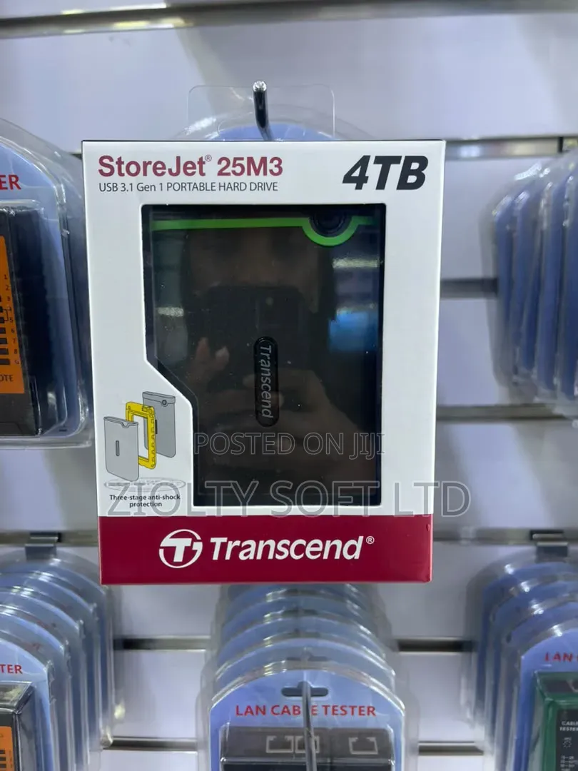 Transcend External Harddrive 4tb