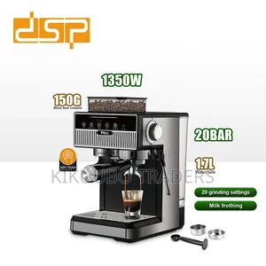 Espresso Coffee Maker, Featuring 20-Bar Pressure