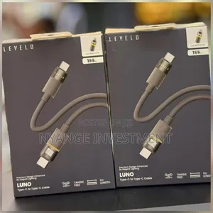 Levelo Luno 100w Silicone Led Cable Type-C to Type-C