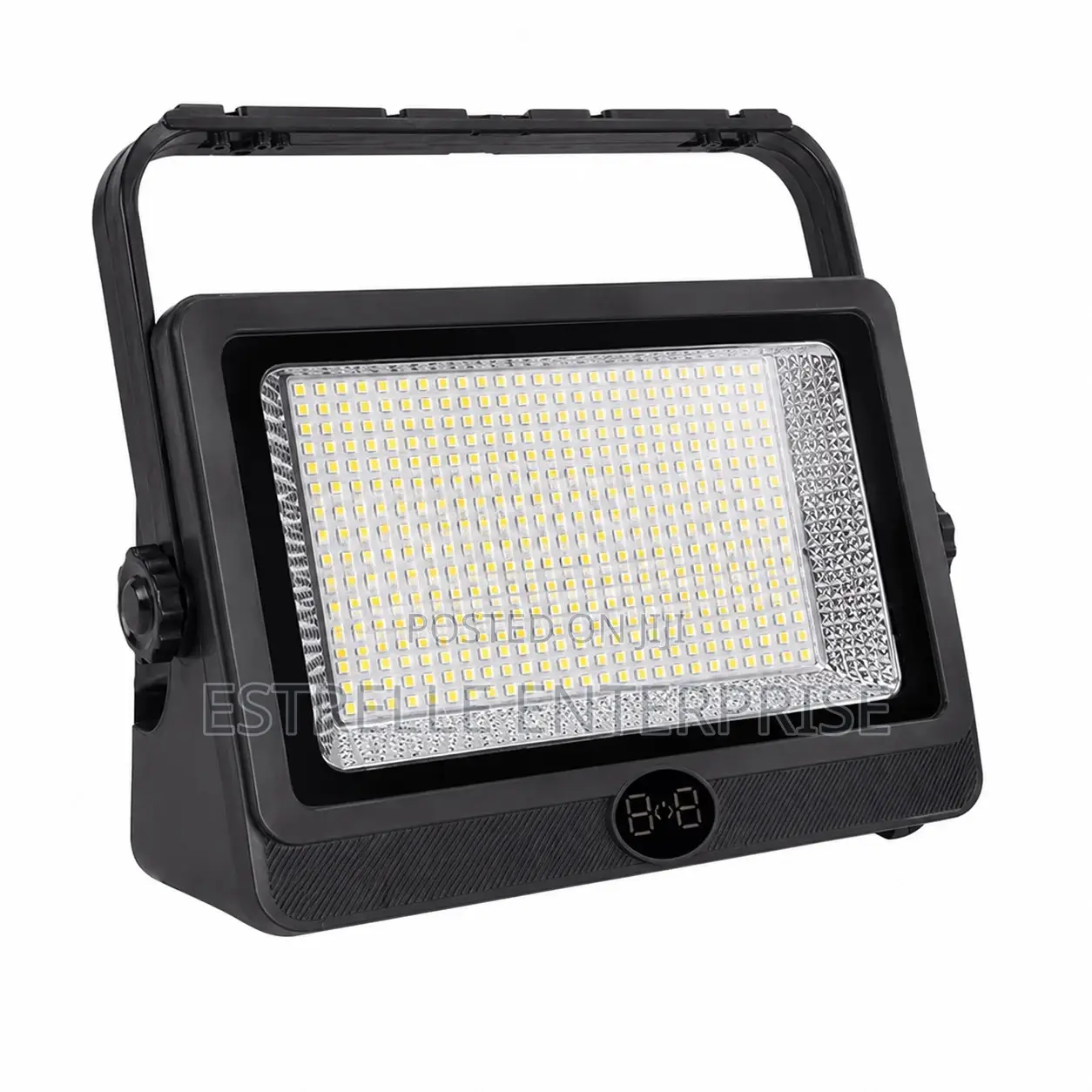 200w Solar Portable Floodlight Rechargeable Lamp