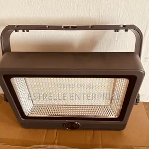 200w Solar Portable Floodlight Rechargeable Lamp