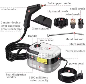 Handheld High Pressure High Temperature Household Steam Cleaner