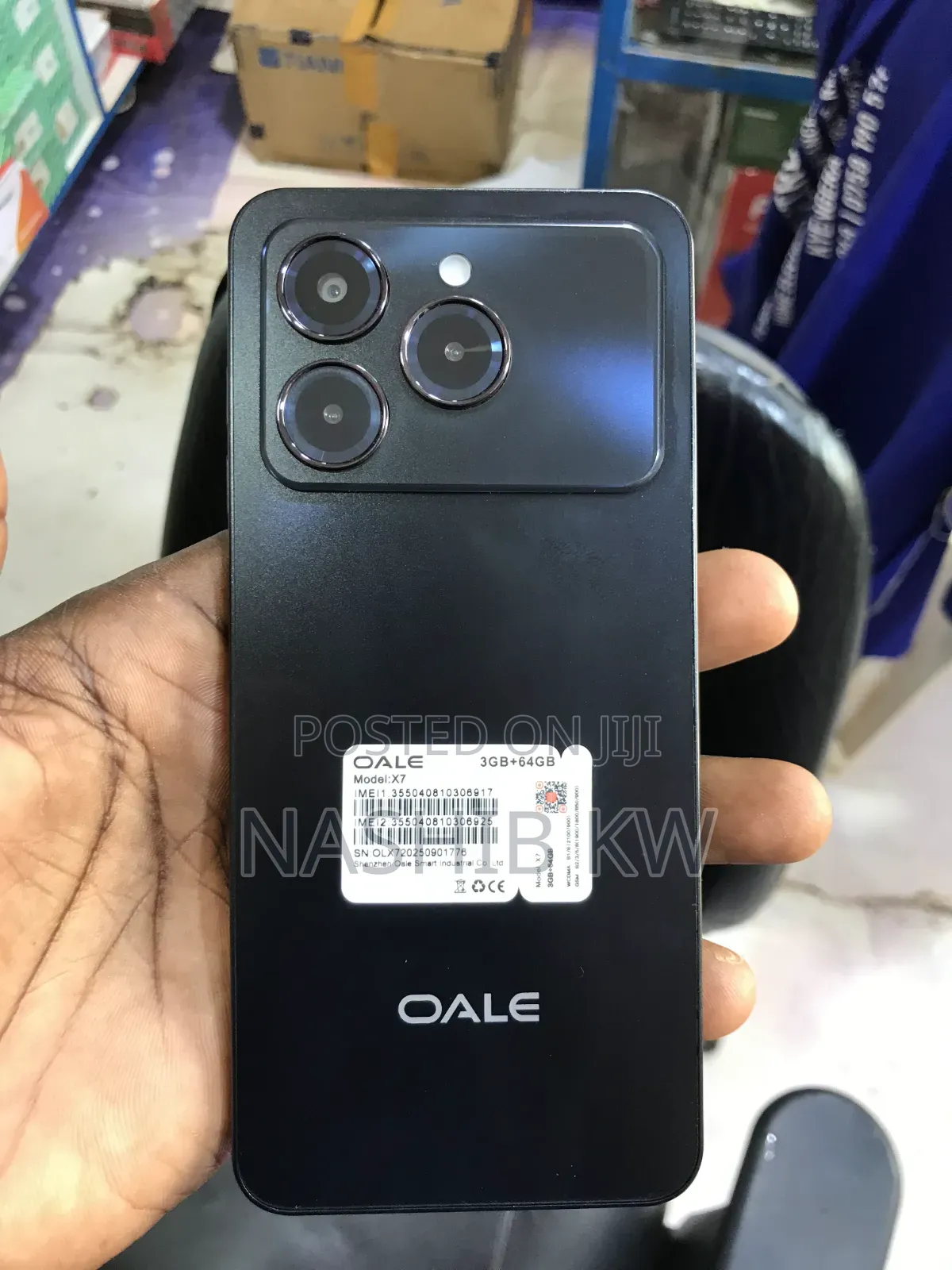 New Oale X7 64 GB Black