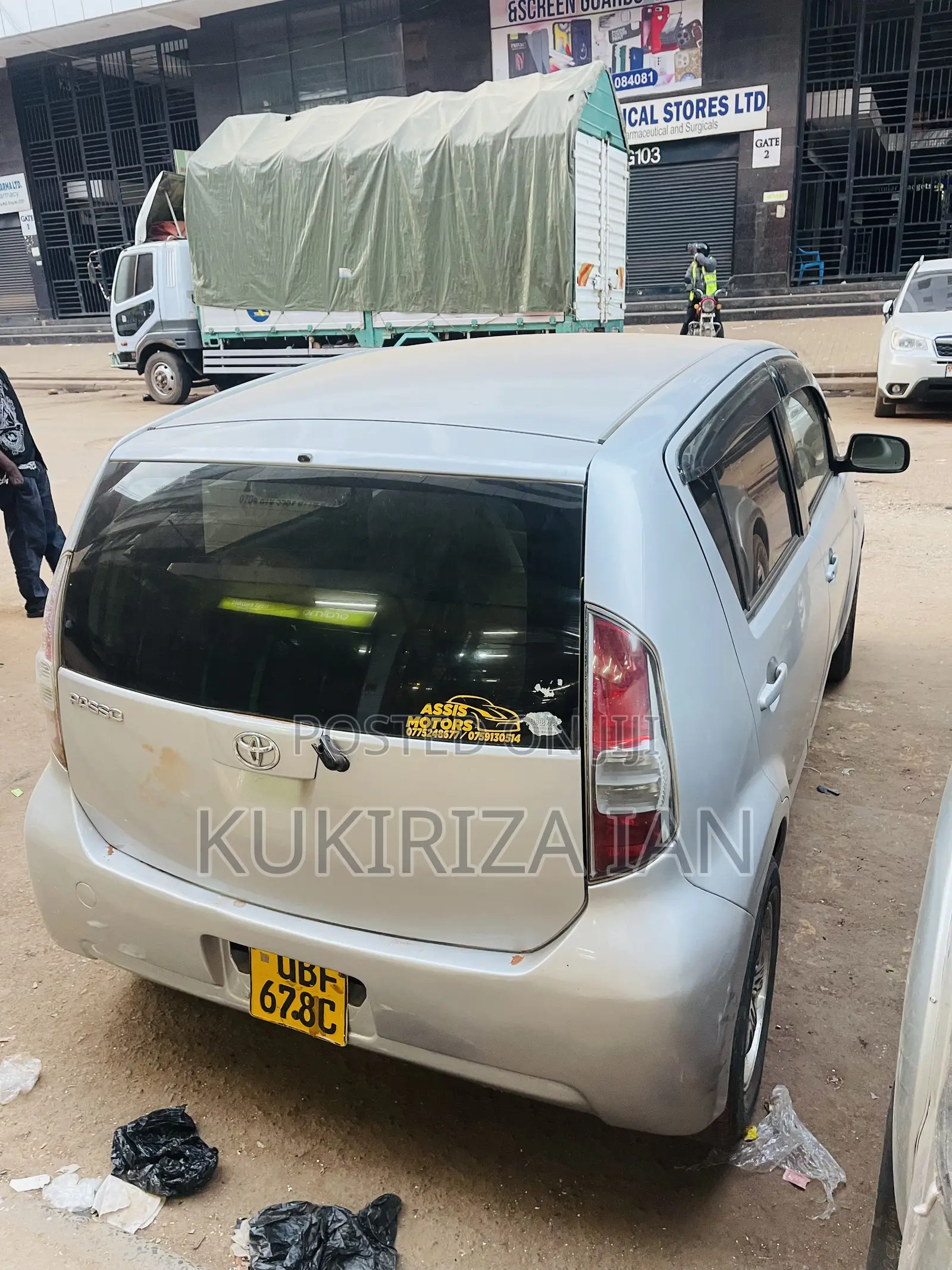 Toyota Passo 1.0 AWD 2008 Silver