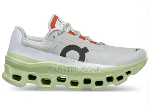 On Running Cloudmonster Glacier Grey Meadow Green Womens