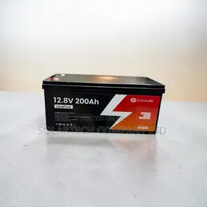 12.8volt 200ah Rechargeable Lithium Solar Battery -Sunark Brand