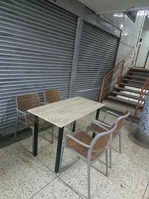 Wooden Dining Foldable Table and Chairs