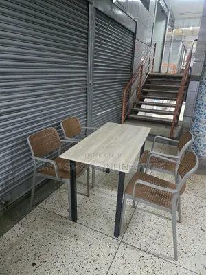 Wooden Dining Foldable Table and Chairs
