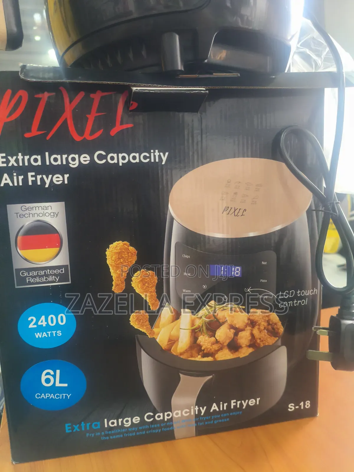 Pixel 6l Large Capacity Air Fryer