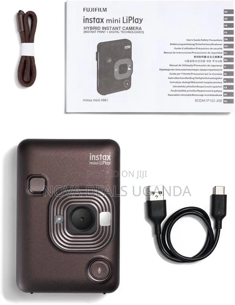 Fulifilm Instax Mini Liplay Hybrid Instant Camera With Free 20sheets