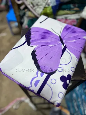 Simple Butter Bedsheet 6*6 Purple