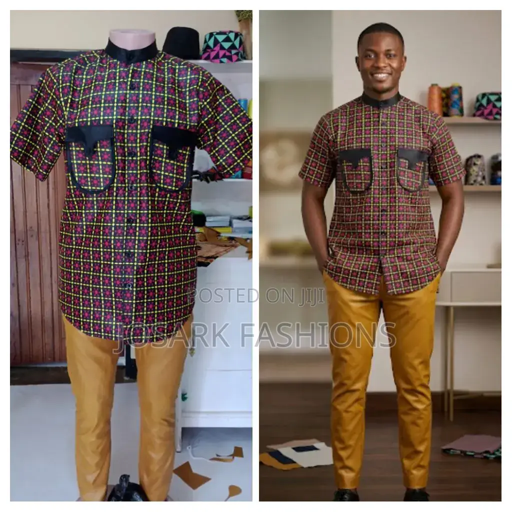 African Print Shirt (Kitenge