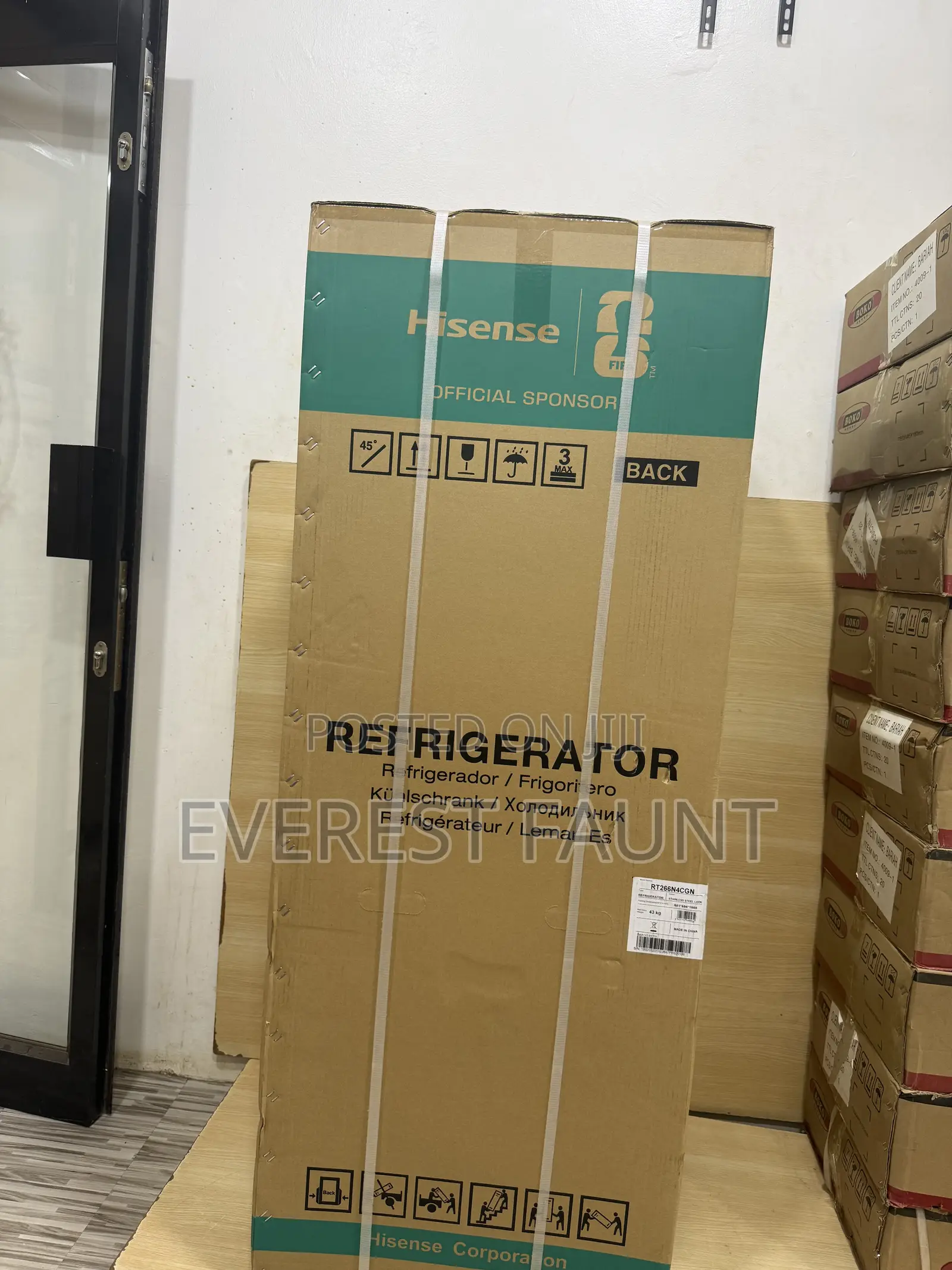 Hisense 266 Liters Refrigerator