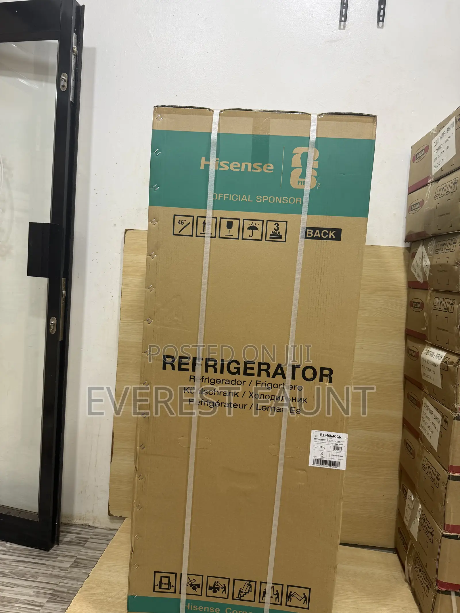 Hisense 266 Liters Refrigerator
