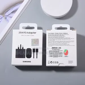 Pd 25w Adapter Fast Charger for Samsung Charger Usb Type C Cable