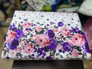 Simple Floral Bedsheets 6*6