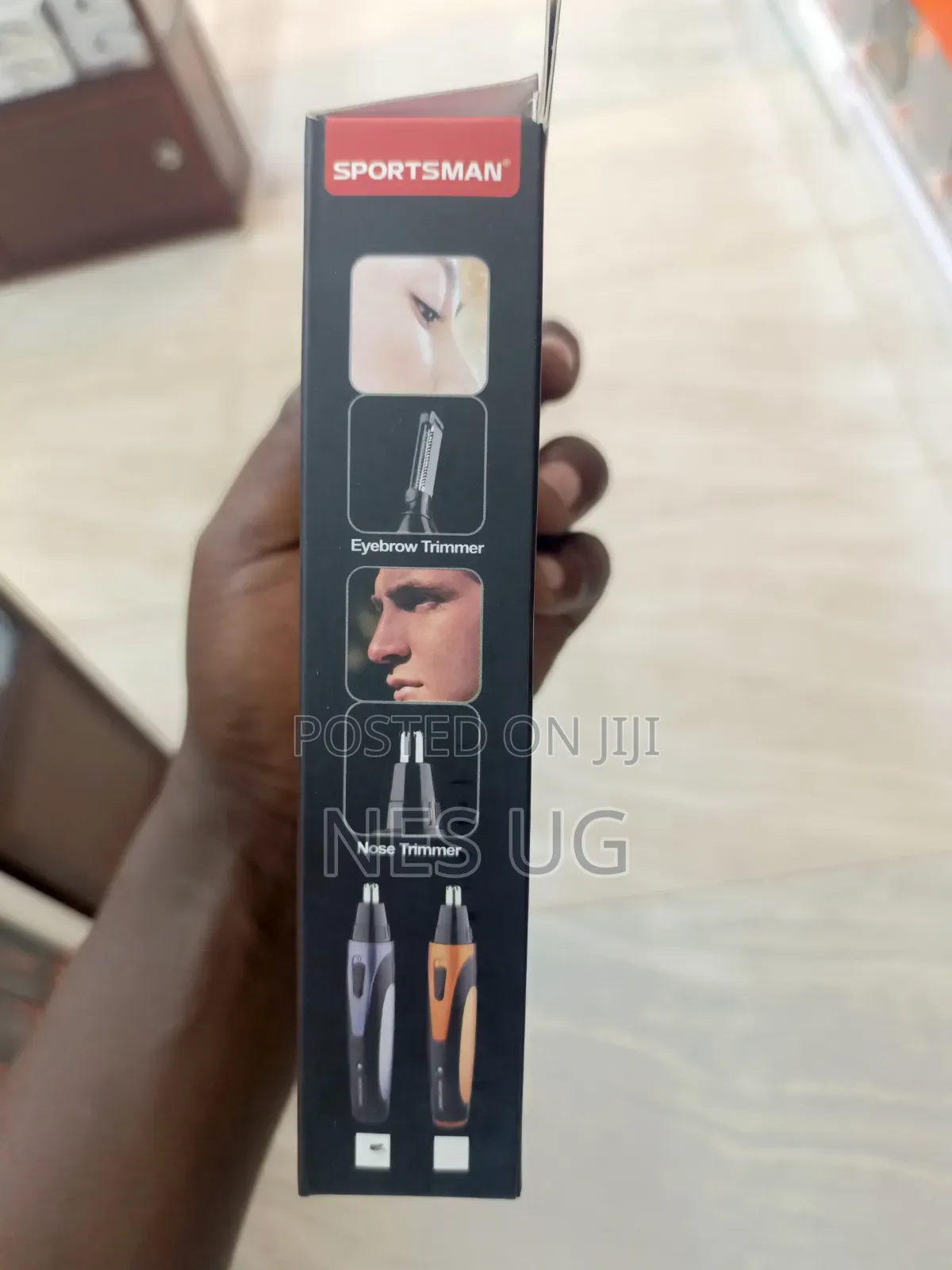 2in1 Rechargeable Nose Hair Eyebrows Hair Trimmer