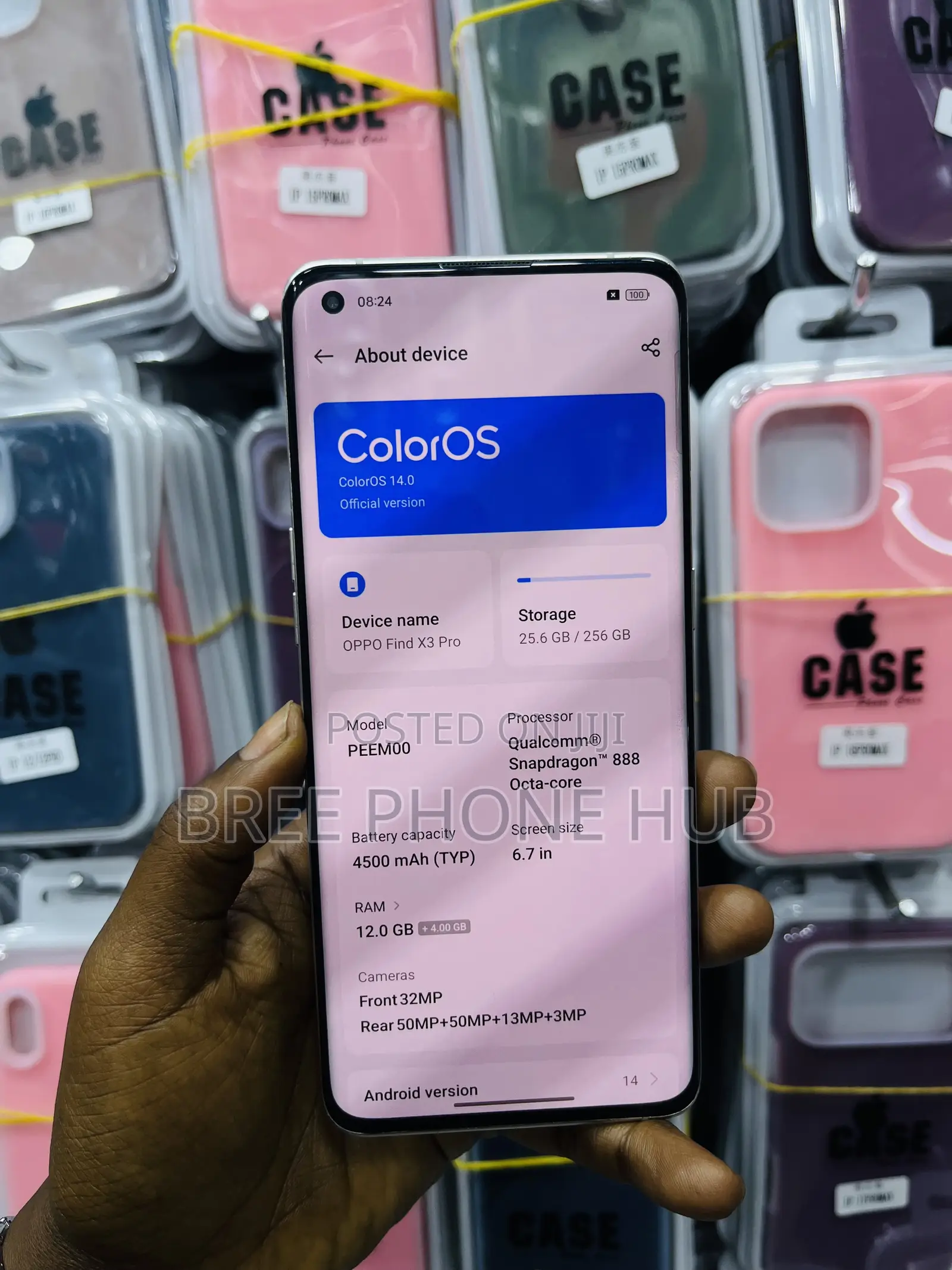 Oppo Find X3 Pro 256 GB Rose Gold