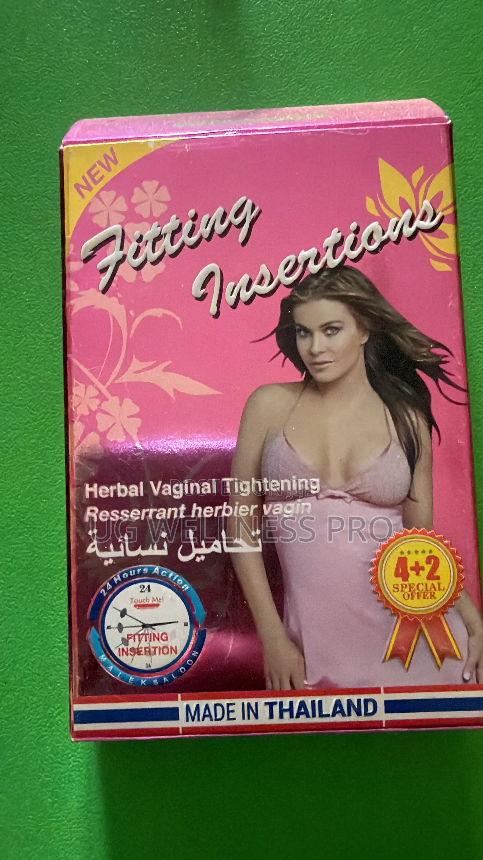 Herbal Vaginal Tightening 6tbs Fitting Insertions by Jaguar