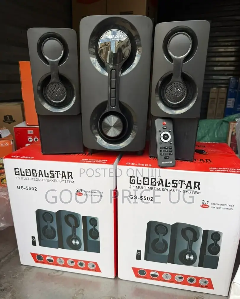 Globalstar Gs-5502 2.1 Multimedia Speaker System
