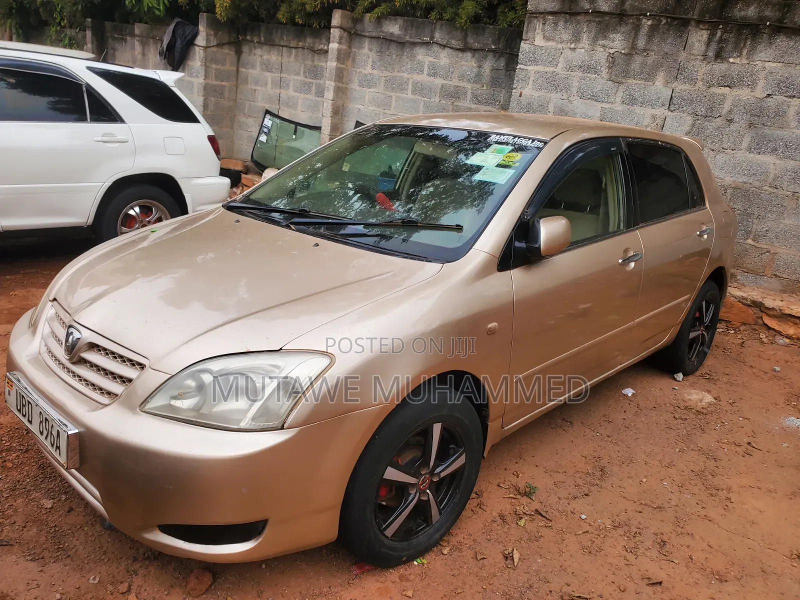 Toyota Allex 2006 Gold