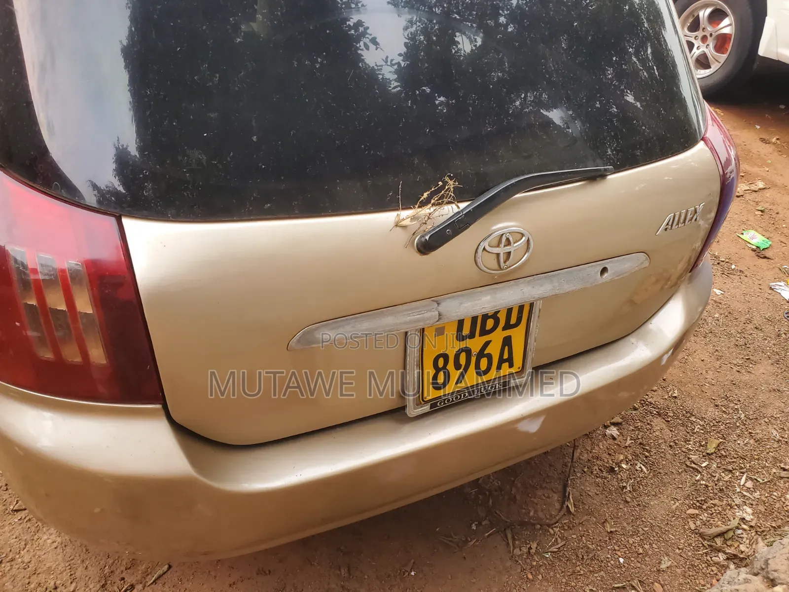 Toyota Allex 2006 Gold