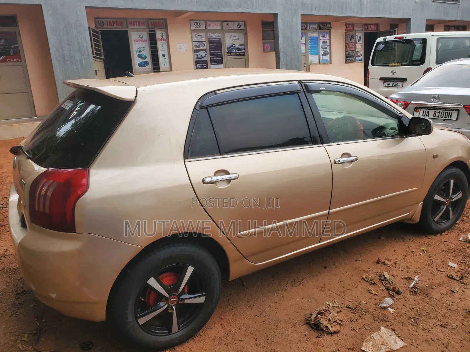 Toyota Allex 2006 Gold