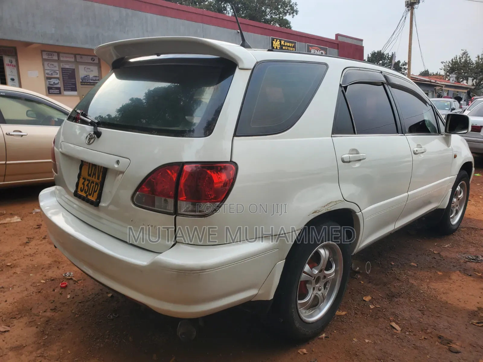 Toyota Harrier 2002 White