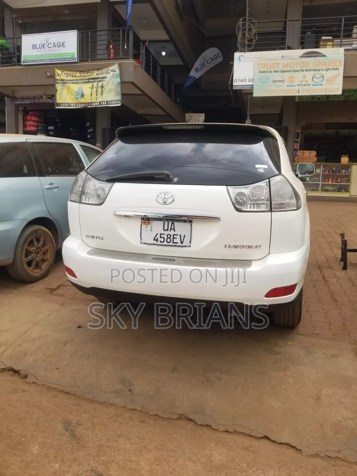 Toyota Harrier 2008 White