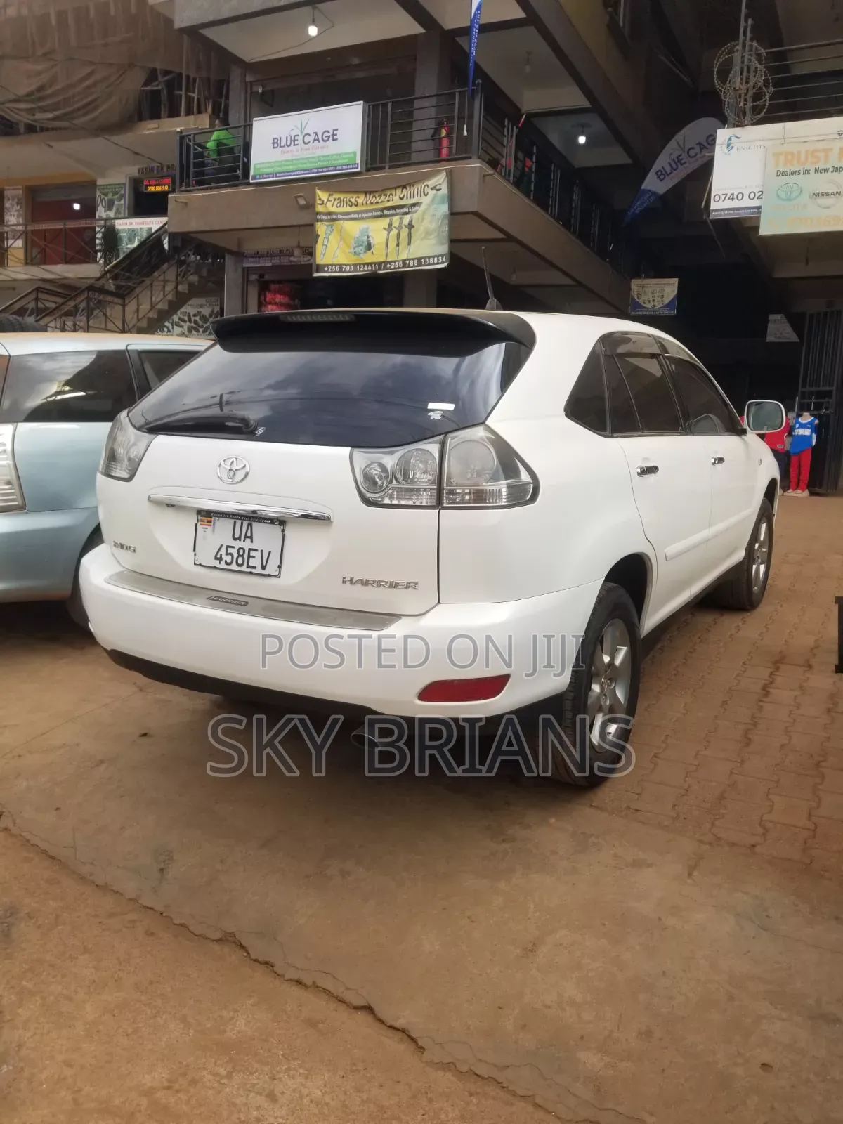 Toyota Harrier 2008 White