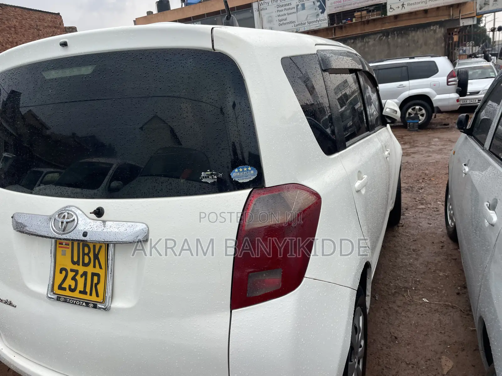 Toyota Ractis 2007 White