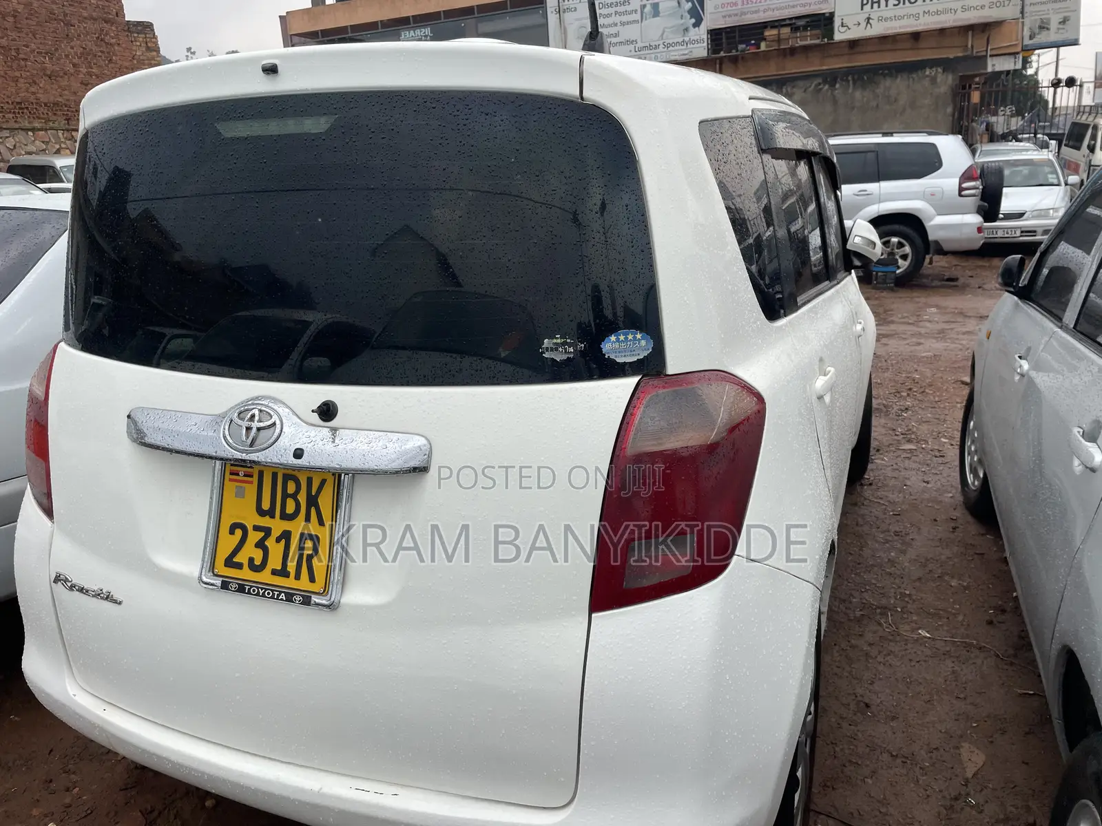 Toyota Ractis 2007 White