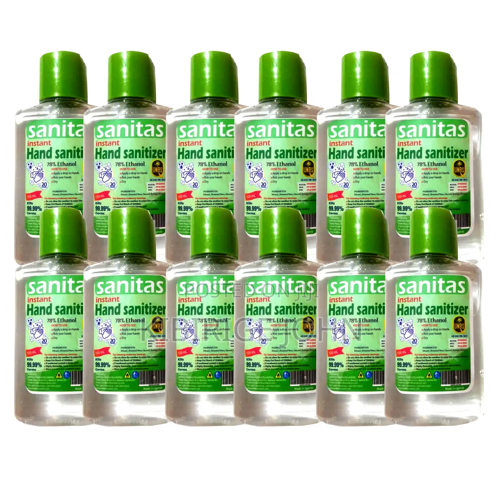 Share This Product Sanitas Sanitizer, Gel, 10pcs, 50 Ml