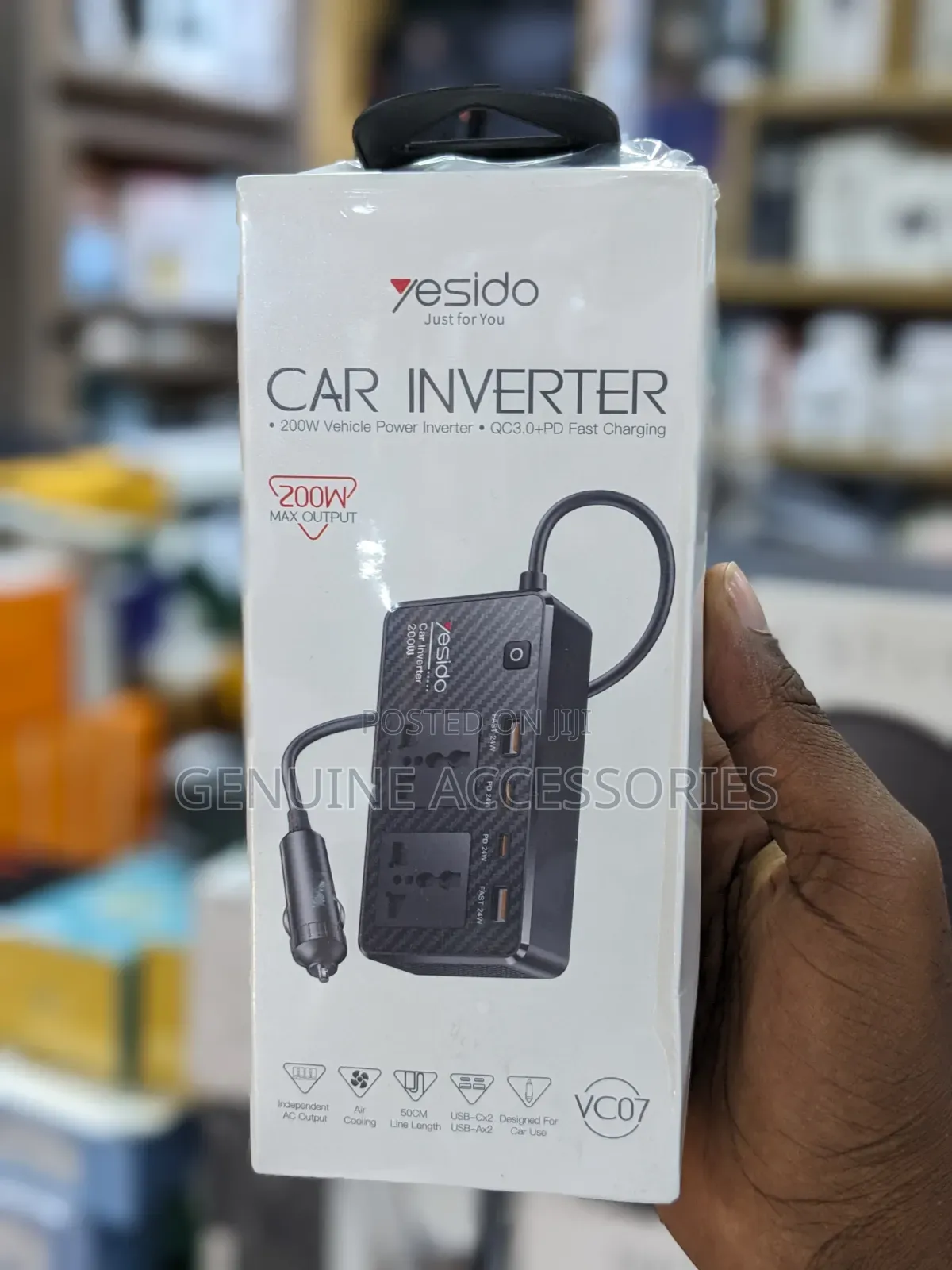Yesido Car Charger Inverter 200w