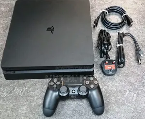 Ps 4 Slim Console With Two Gaming Pads