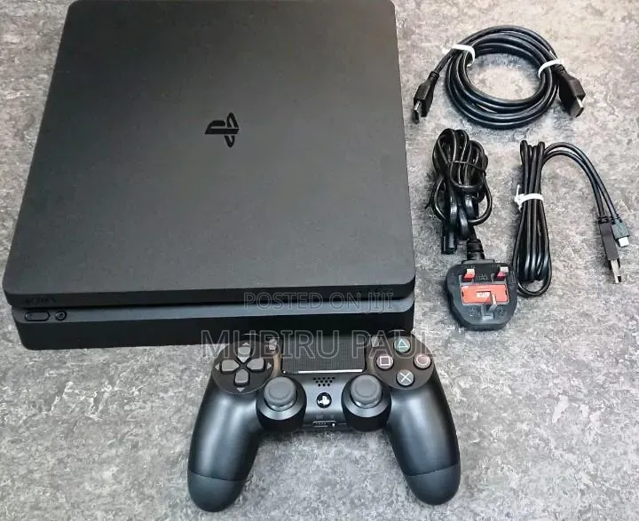 Ps 4 Slim Console With Two Gaming Pads