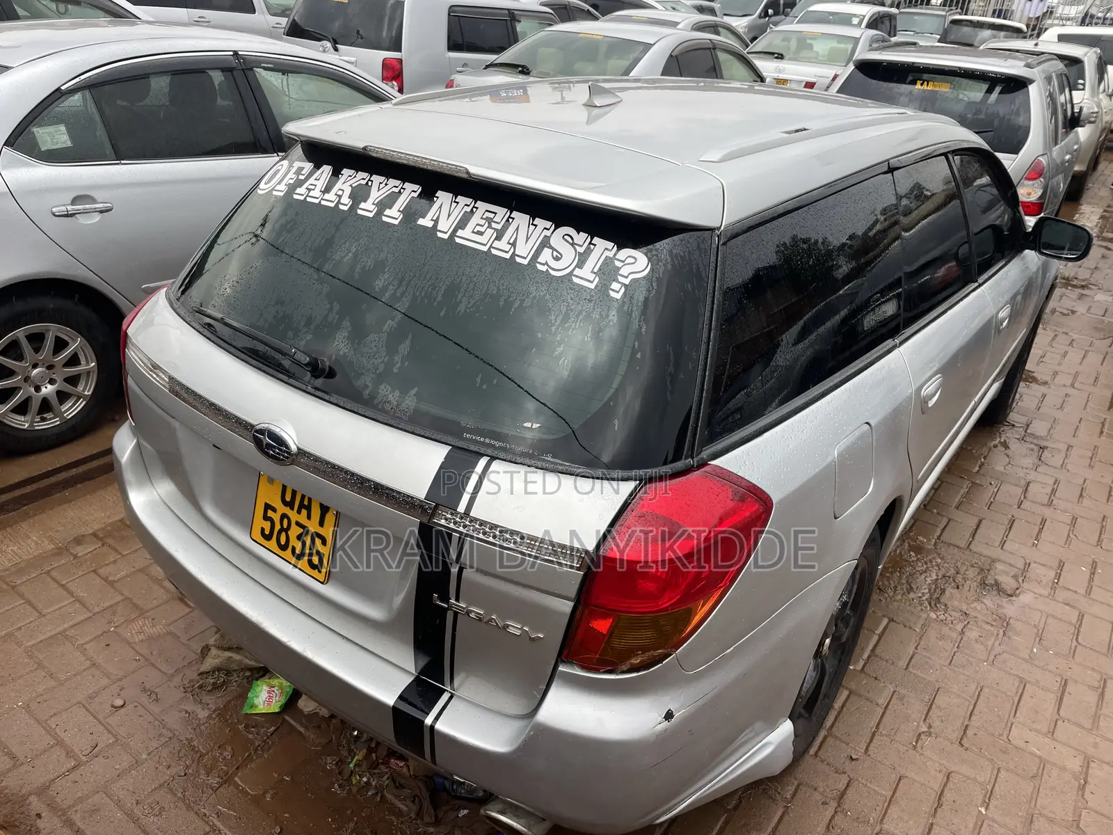 Subaru Legacy 2007 Silver