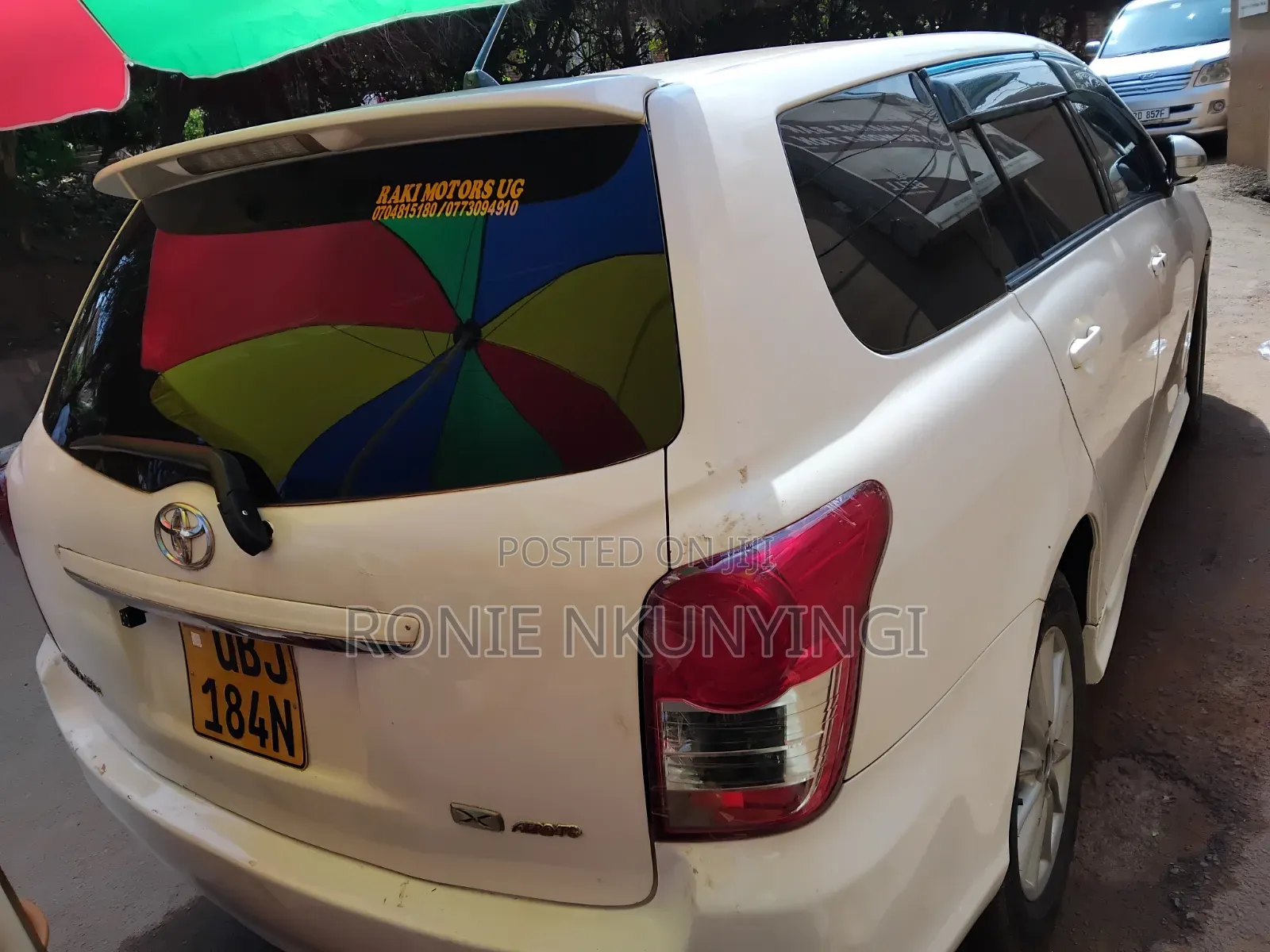 Toyota Corolla Fielder 2008 White
