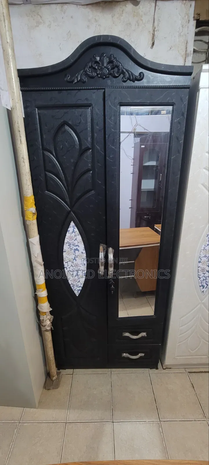 Wardrobe 2doors Black