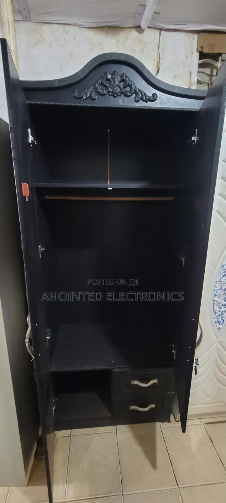 Wardrobe 2doors Black