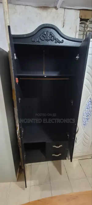 Black Wardrobe 2 Doors