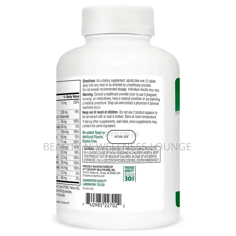 Adults Multivitamin Multimineral